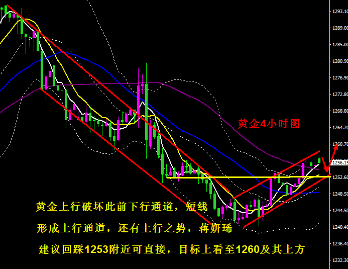 蒋妍琋:黄金还有反弹空间 原油能否企稳就看今日收线