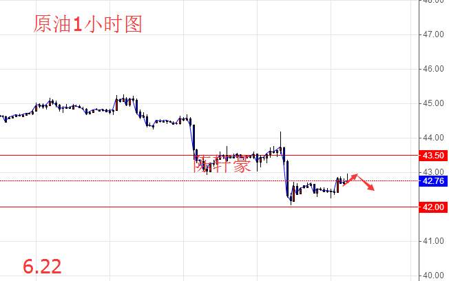 陈轩豪：6.22美联储强撑黄金反弹，后市黄金中线及原油操作