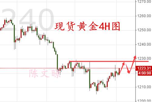 陈文暻：7.13原油黄金走势分析操作建议，耶伦放鸽助涨金价