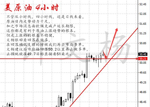 许文杨：3.31 原油破位反手多，黄金回落坚定多