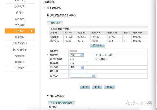 四大银行全面开通个人外汇市价交易业务-2017年外汇元年 抓住机遇