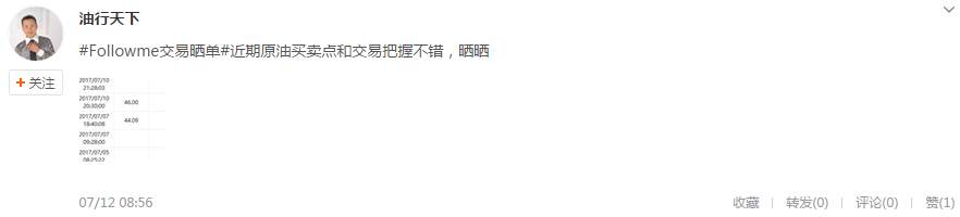 我的汇友圈被“Followme交易晒单”刷屏了！