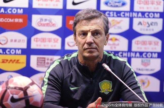 何塞:现阶段需抢分定全力以赴 战辽足奥古将首发