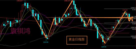 袁祺鸿：8.5周评非农数据为推动美元,下周黄金行情布局