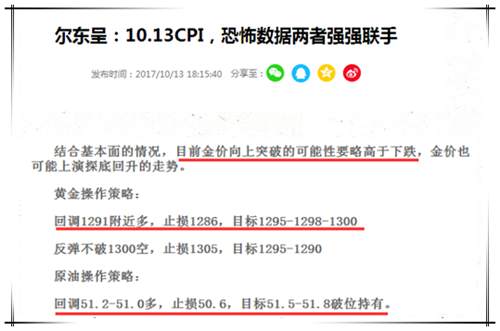 尔东呈：10.13-14周线收官黄金，原油获利之周