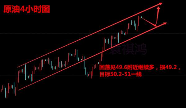 袁祺鸿：8.1原油黄金趋势及策略