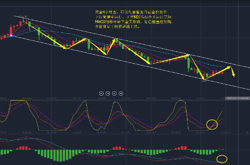 刘棕铭周评：黄金下周趋势分析，黄金多空单被套如何解套？