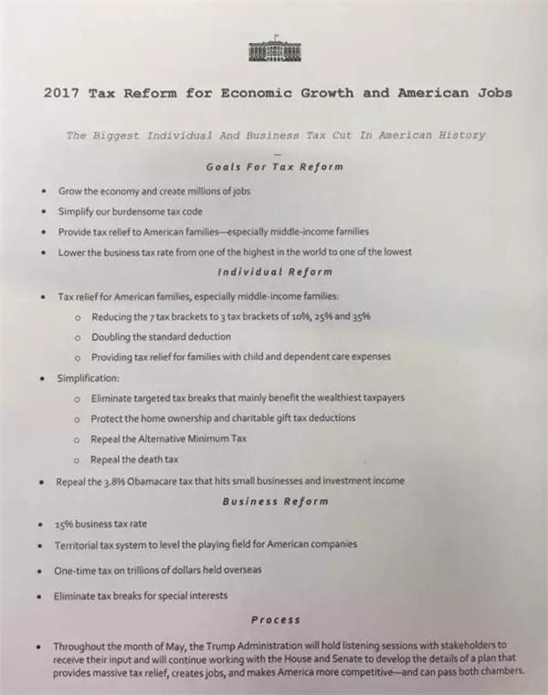 重磅！美国史上最大一次税改将怎样影响华人?