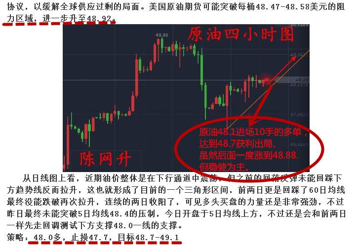 陈网升：9.14EIA前福利黄金原油爆赚9.3万、附多单解套