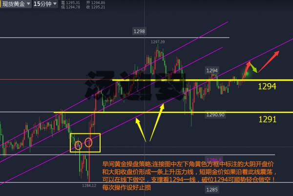 汤迪安:10.13神奇太极一线轻松玩转黄金一天行情，晚间意外暴涨再多挣它一个涨停