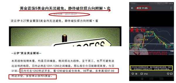 9.28两单赚翻，黄金震荡走弱，操作简单明了！