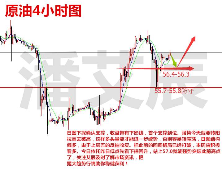 潘艾辰：11.21周二黄金暴跌，原油低多走势