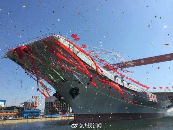 国产航母可令中国海军作战范围延伸到阿拉伯海