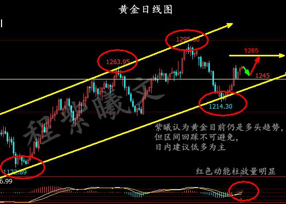 程紫曦：5.23特朗普为黄金再添助力牛市已不远，黄金空单解套