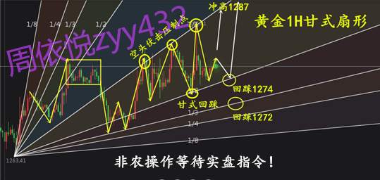 周依悦：11.3晚评！直击大非农黄金市场究竟如何操作？