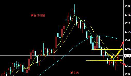 周文殊：10.9黄金低多高辅，原油持续看空