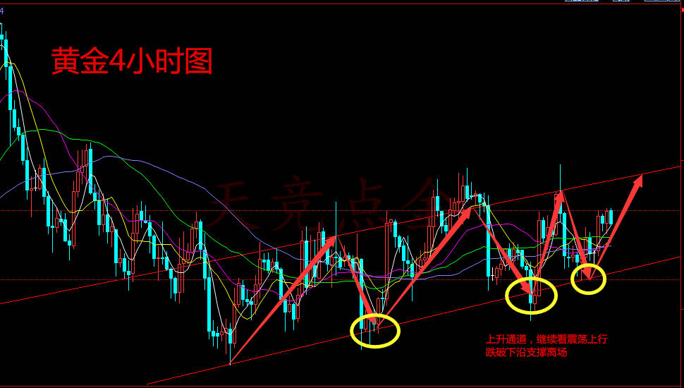 天竞点金：11.17晚评黄金维持震荡上行，原油周五收盘分析布局