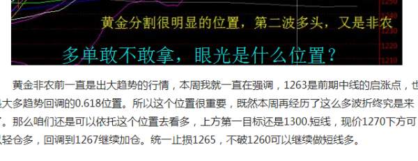 聂昱语：10.31黄金触底反弹，今日如何操作空单解套