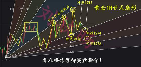 刘扶旸：10.03非农布局策略 黄金多单进场