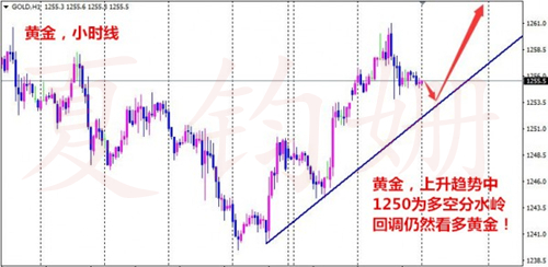夏钧姗:黄金再战1260警惕小非农数据4.5黄金白银走势分析