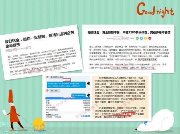 顺归话金：有心栽花花不开，无心插柳柳成荫！周线收官，黄金下跌何时是尽头