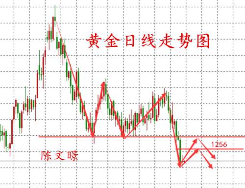 陈文暻：12.11晚间黄金原油走势分析，美盘操作建议