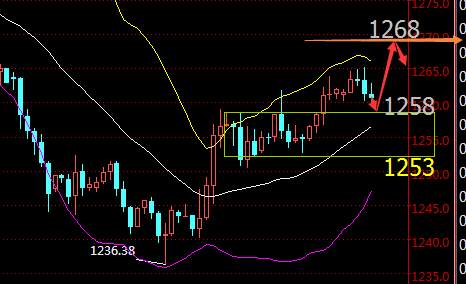 聂昱语：12.20黄金上涨滞停是好事，本周1270压制望突破