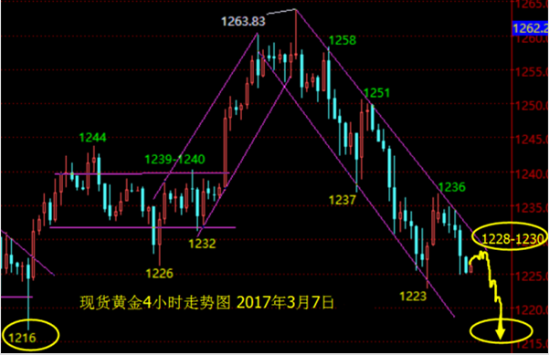 左银恩--3.7黄金走势及操作建议