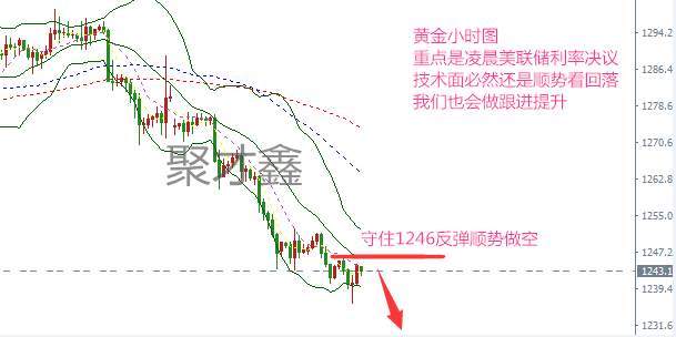 聚才鑫：12.13美联储加息EIA聚焦，黄金原油解析