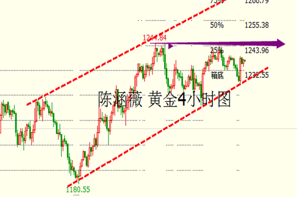 陈涵薇:不惧加息任性反弹 黄金关注1240阻力