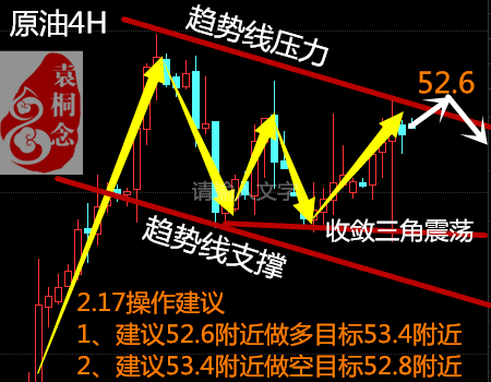 袁桐念：2.17初请利空原油暴涨暴跌多空单被套解套独家策略