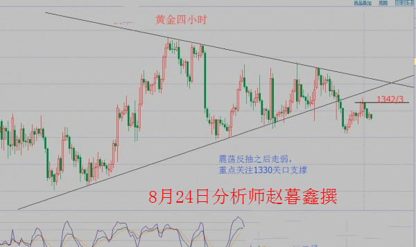 赵暮鑫:EIA风雨欲来8.24白银黄金沥青油欧盘分析策略