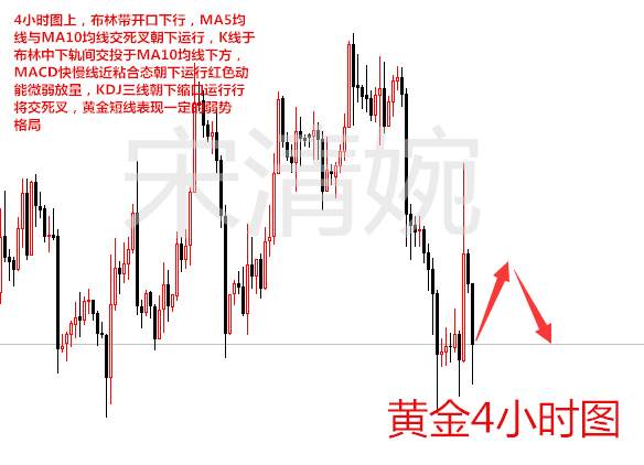 宋清婉：12.4早评黄金跳空急跌，日内操作建议及策略