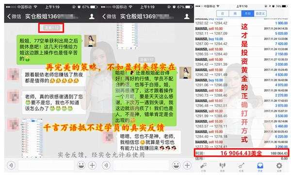 李靓依：12.1黄金中线空单成功盈利100点，1280之上多单你还持有？黄金多单被套