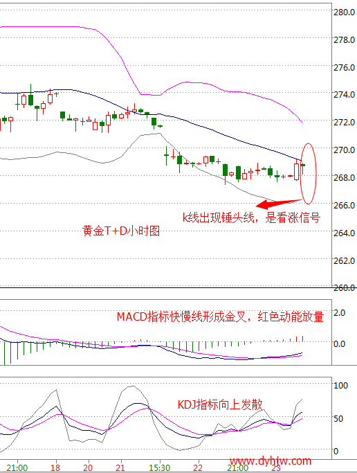 黄金T+D分析策略:初请驾到注意此信号 今日金价还有涨?