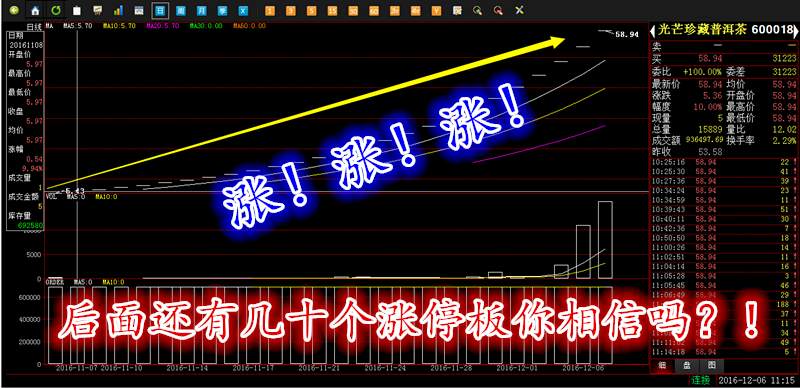 沐嘉思：光芒普洱茶连续涨停疯狂抢购中，原油沥青白银今日策略