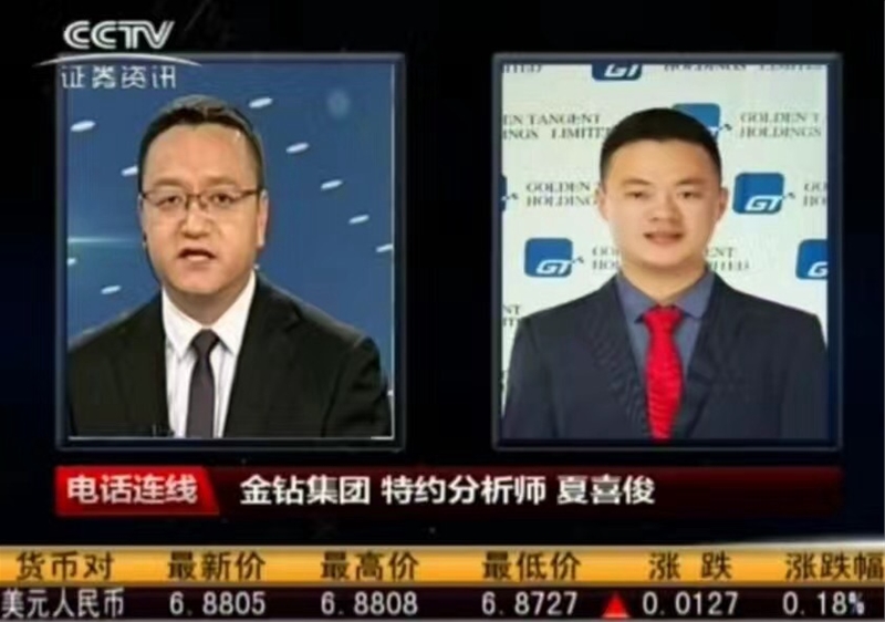 小狼受邀CCTV证券资讯频道-交易员连线(视频)