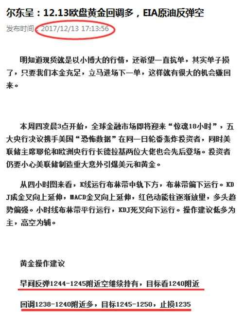 尔东呈:12.16周线收官，本周你盈利了吗？