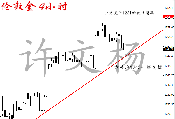 许文杨：3.29 黄金支撑不破坚定多，原油颈位线看回落