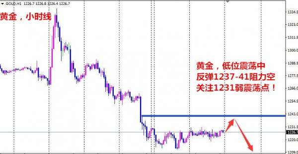 董义霖：11.16现货黄金低位反弹，多单能拿吗？