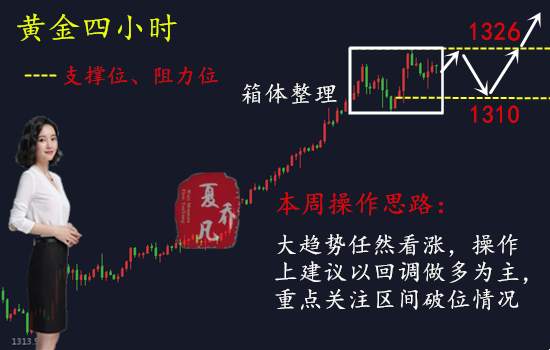 夏乔凡：1.8周一黄金陷入震荡操作低多为主，后市行情分析