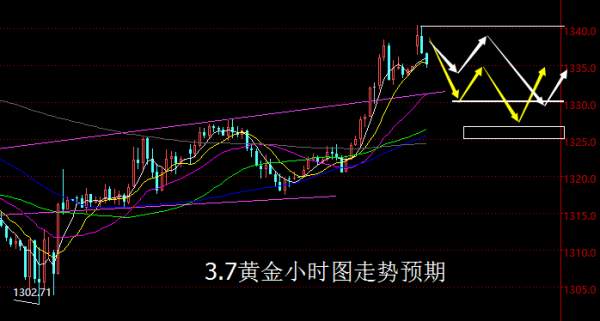 【老黑策略】3.7黄金操盘策略