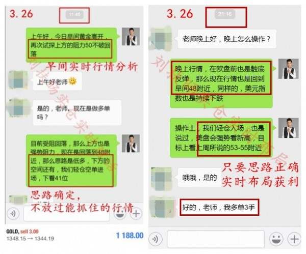刘扶旸：3.27黄金步步高今日能否破位1355？布局操作建议