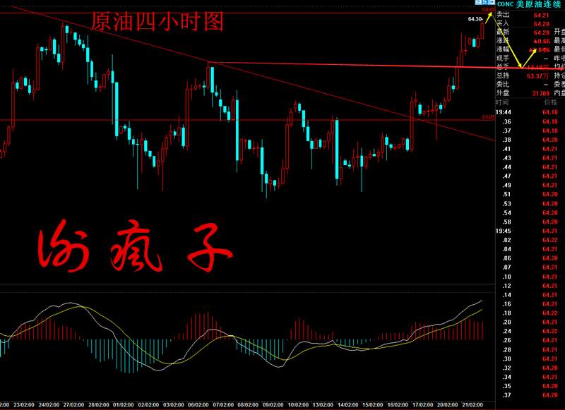 【谢疯子】3.21原油避险激发做多，加息促使黄金走低