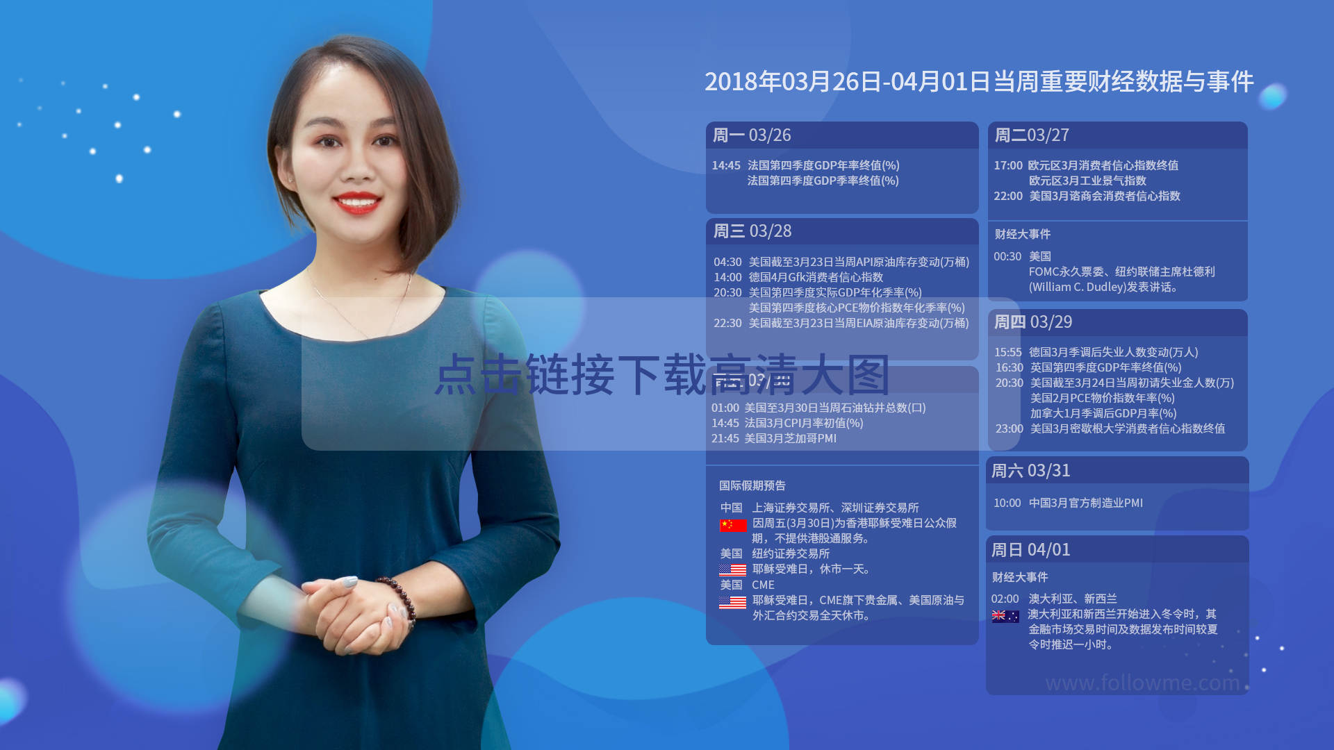 财经日历第九期：贸易战当下，本周重磅数据与事件