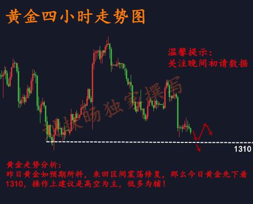 刘扶旸：3.1初请提前布局黄金晚间走势如何？多单怎么解