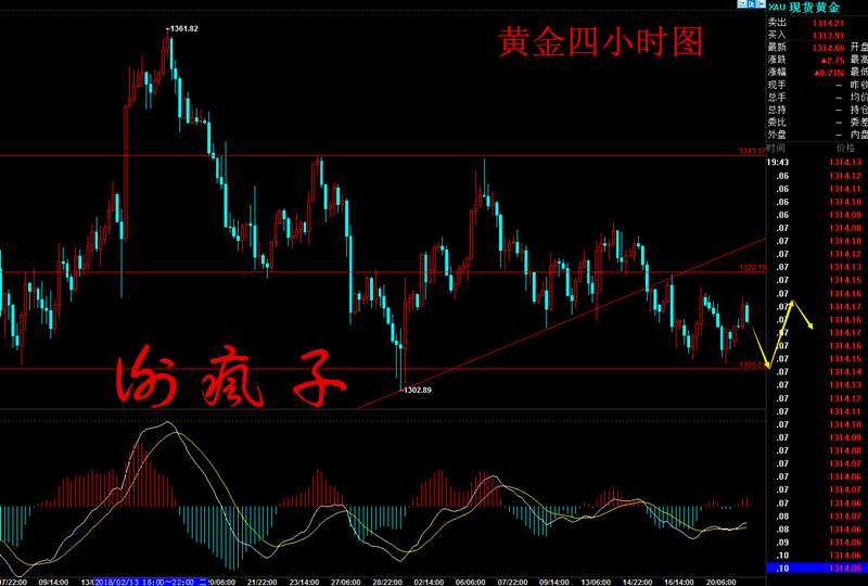 【谢疯子】3.21原油避险激发做多，加息促使黄金走低