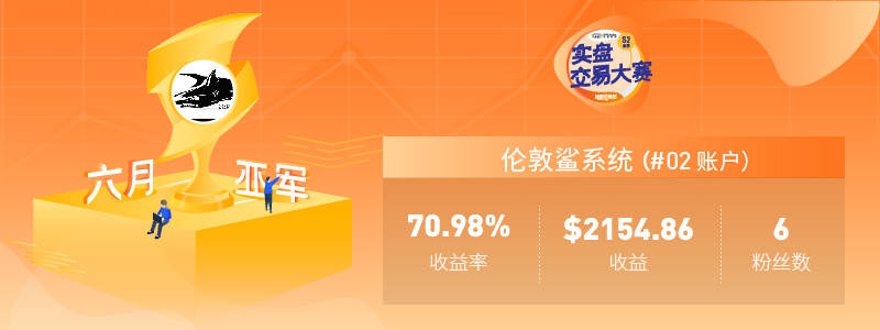 尘埃落定，你猜上周周冠军和6月的冠军都是谁？