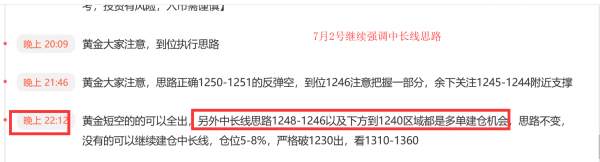 小狼：为何我敢黄金1238多，原油73抄底?