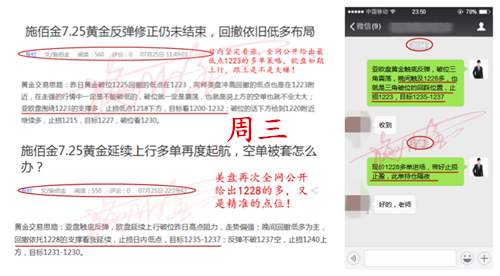 施佰金7.29黄金一周盈利49美金，下周一黄金走势预测及策略展望